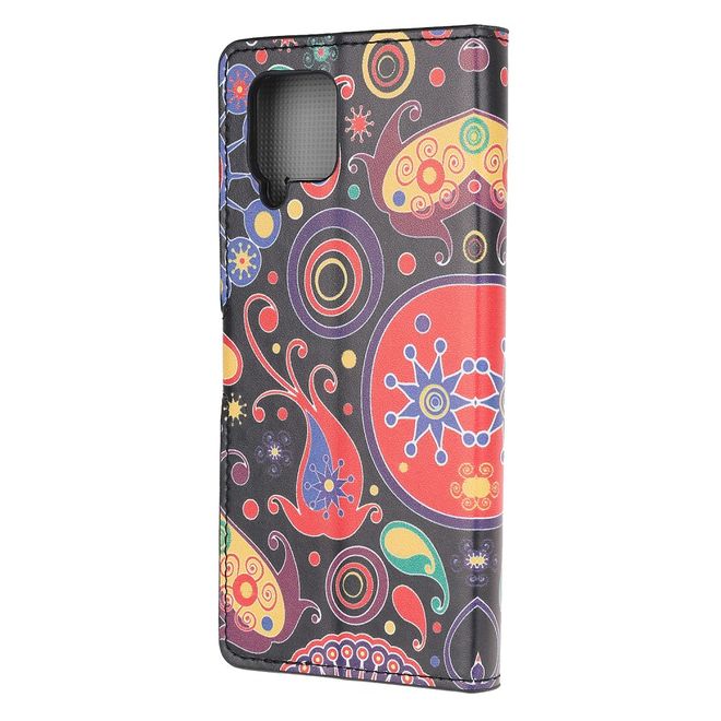 Samsung Galaxy A42 5G Handy Hülle - Leder Bookcover Image Series - farbiges Muster