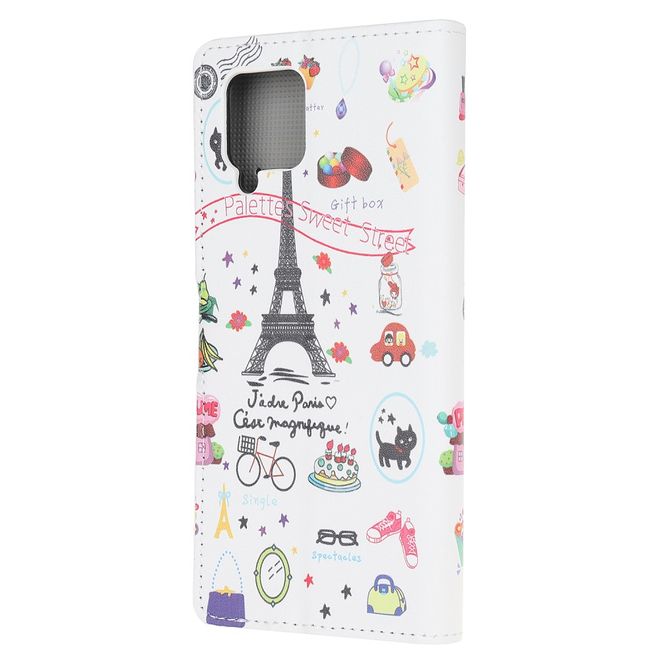 Samsung Galaxy A42 5G Handy Hülle - Leder Bookcover Image Series - Paris