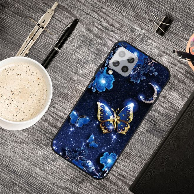 Samsung Galaxy A42 5G Handyhülle - Softcase Image Plastik Series - Schmetterling