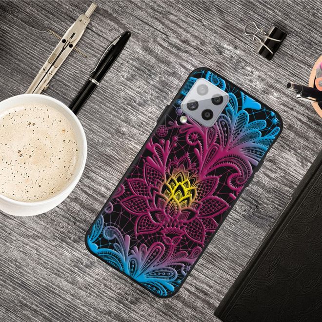 Samsung Galaxy A42 5G Handyhülle - Softcase Image Plastik Series - Blumen