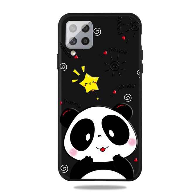 Samsung Galaxy A42 5G Handyhülle - Softcase Image Plastik Series - Panda
