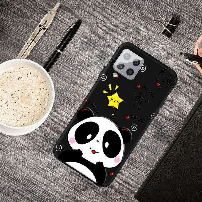 Samsung Galaxy A42 5G Handyhülle - Softcase Image Plastik Series - Panda