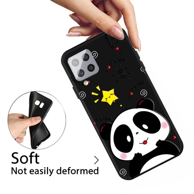 Samsung Galaxy A42 5G Handyhülle - Softcase Image Plastik Series - Panda