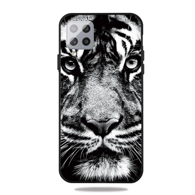 Samsung Galaxy A42 5G Handyhülle - Softcase Image Plastik Series - Tiger
