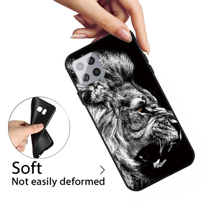 Samsung Galaxy A42 5G Handyhülle - Softcase Image Plastik Series - Löwe
