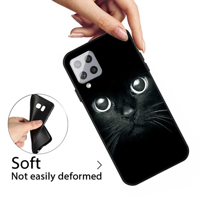 Samsung Galaxy A42 5G Handyhülle - Softcase Image Plastik Series - Katze