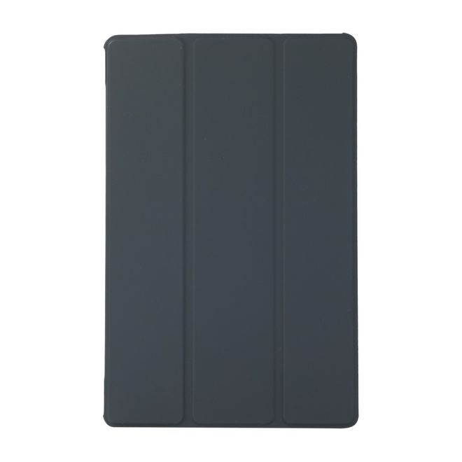 Étui pour Lenovo Tab M10 HD (2e génération) - Étui à trois volets avec texture litchi - Noir