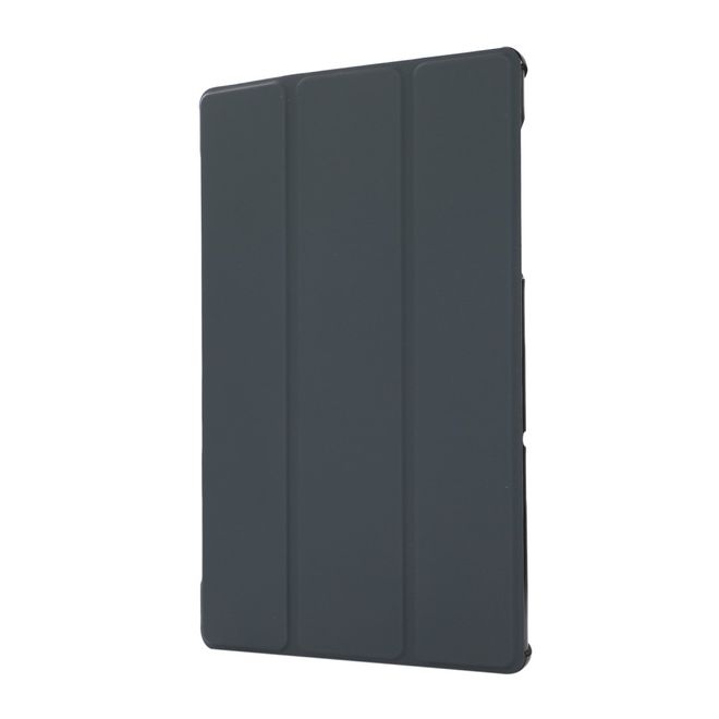 Étui pour Lenovo Tab M10 HD (2e génération) - Étui à trois volets avec texture litchi - Noir