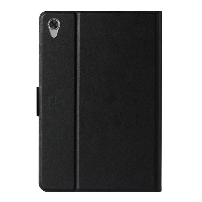 Lenovo Tab M10 HD (2nd Gen) Case - Solid Leather Case with Stand Function - Black