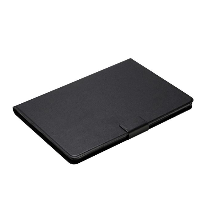 Lenovo Tab M10 HD (2nd Gen) Case - Solid Leather Case with Stand Function - Black