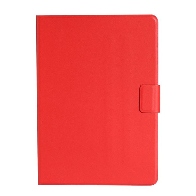 Lenovo Tab M10 HD (2nd Gen) Case - Solid Leather Case with Stand Function - Red
