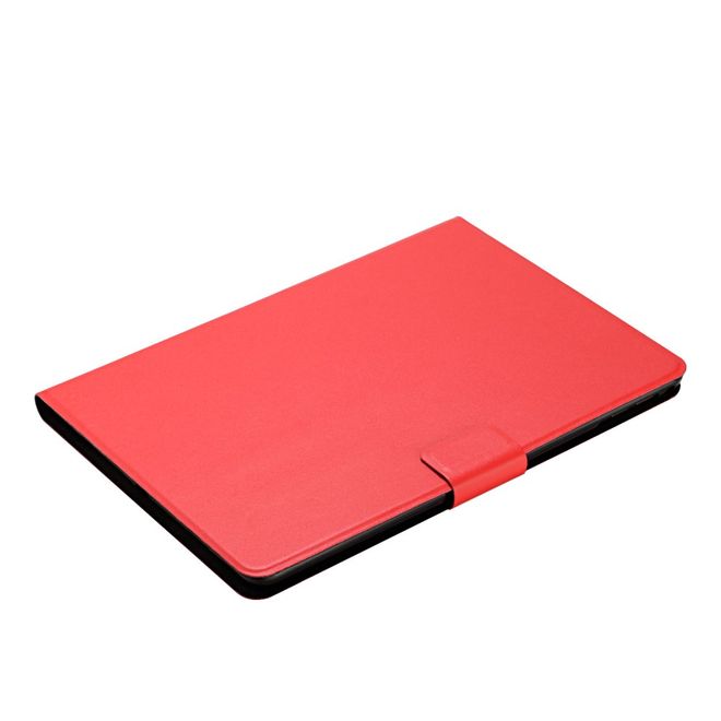 Lenovo Tab M10 HD (2nd Gen) Case - Solid Leather Case with Stand Function - Red