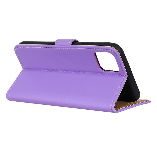Xiaomi Mi 11 Handy Hülle - Classic II Leder Bookcover Series - purpur