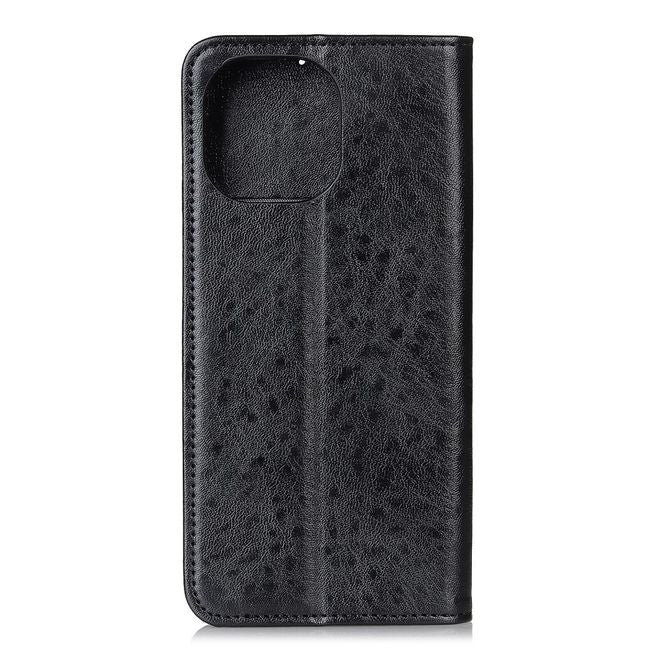 Xiaomi Mi 11 Handy Hülle - Crazy Horse V Leder Bookcover Series - schwarz