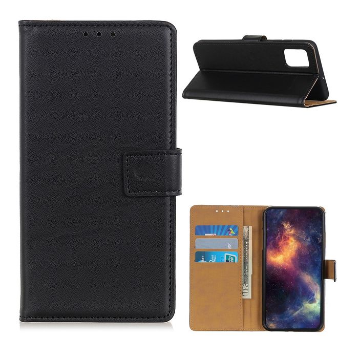 OnePlus 9 Pro Handy Hülle - Classic II Leder Bookcover Series - schwarz