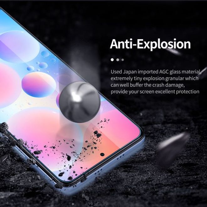 Nillkin - Xiaomi Redmi K40 / K40 Pro / K40 Pro+ Schutzfolie 0,2 mm - Folie aus gehärtetem Glas - H+ PRO Series