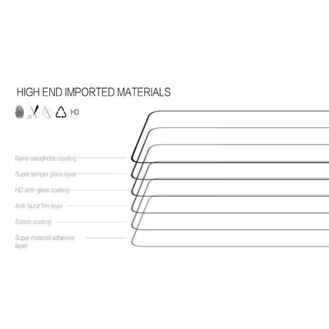 Nillkin - Xiaomi Redmi K40 / K40 Pro / K40 Pro+ Schutzfolie - aus gehärtetem Glas - CP+ Pro Series - schwarz