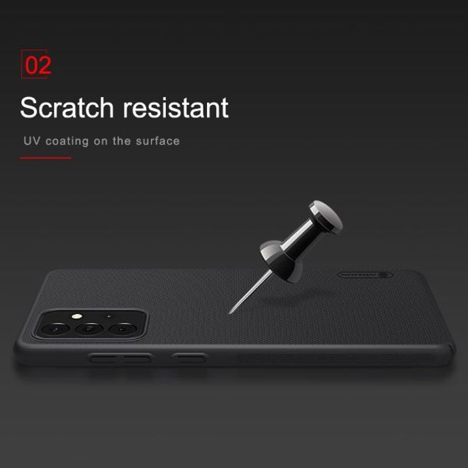 Nillkin - Samsung Galaxy A72 5G / 4G Hülle - Plastik Case - Super Frosted Shield Series - schwarz