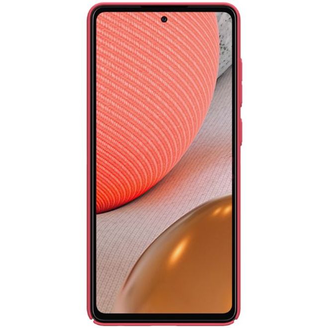 Nillkin - Samsung Galaxy A72 5G / 4G Hülle - Plastik Case - Super Frosted Shield Series - rot
