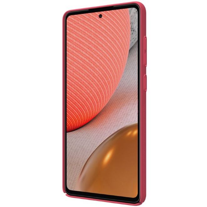 Nillkin - Samsung Galaxy A72 5G / 4G Hülle - Plastik Case - Super Frosted Shield Series - rot