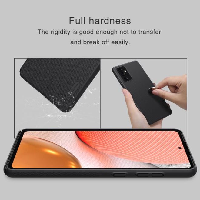 Nillkin - Samsung Galaxy A72 5G / 4G Hülle - Plastik Case - Super Frosted Shield Series - rot