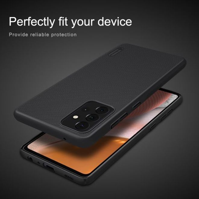 Nillkin - Samsung Galaxy A72 5G / 4G Hülle - Plastik Case - Super Frosted Shield Series - rot