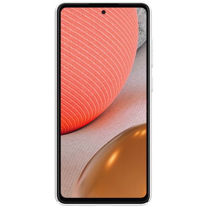 Nillkin - Samsung Galaxy A72 5G / 4G Hülle - Plastik Case - Super Frosted Shield Series - weiss
