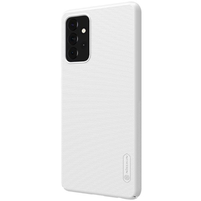 Nillkin - Samsung Galaxy A72 5G / 4G Hülle - Plastik Case - Super Frosted Shield Series - weiss