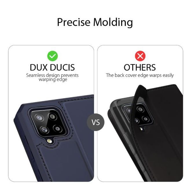 Dux Ducis - Samsung Galaxy A42 5G Hülle - Robustes Handy Bookcover - Skin X Series - blau