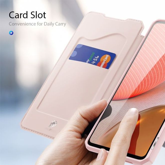 Dux Ducis - Samsung Galaxy A72 5G / 4G Hülle - Robustes Handy Bookcover - Skin X Series - pink