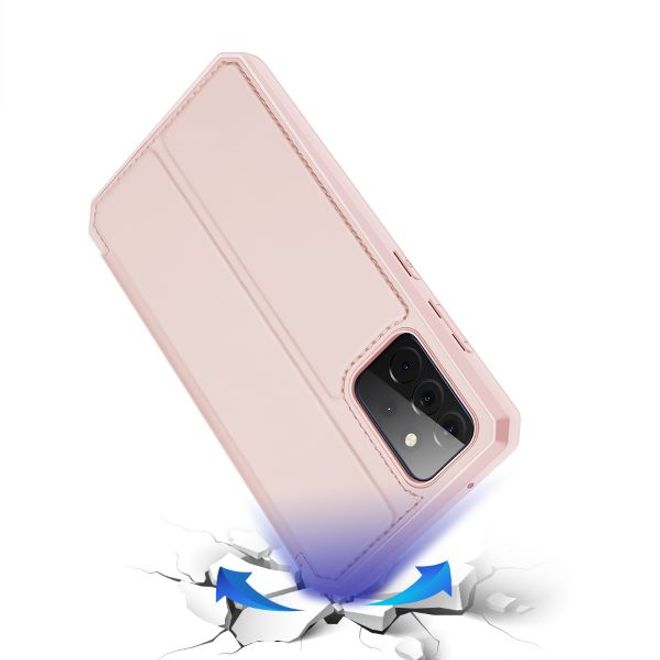 Dux Ducis - Samsung Galaxy A72 5G / 4G Hülle - Robustes Handy Bookcover - Skin X Series - pink