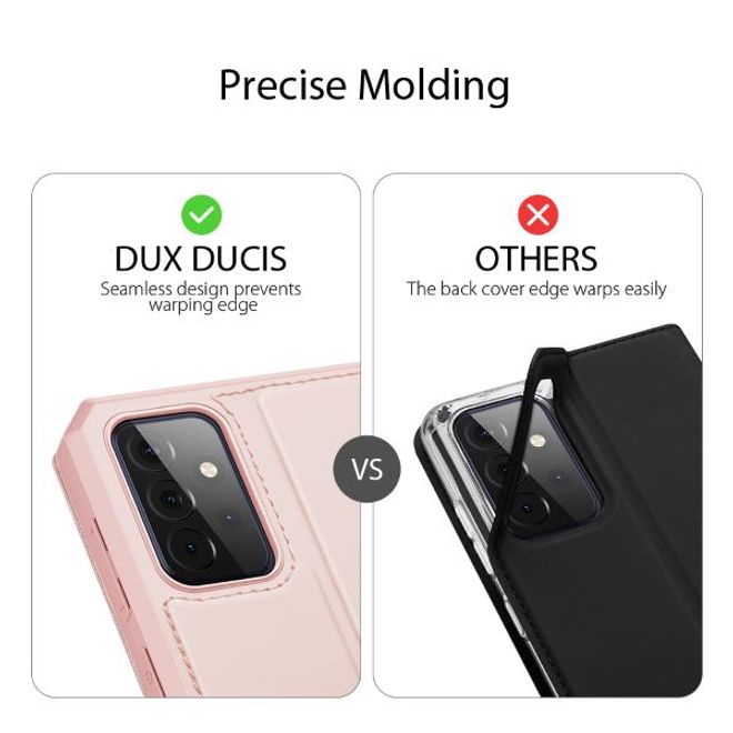 Dux Ducis - Samsung Galaxy A72 5G / 4G Hülle - Robustes Handy Bookcover - Skin X Series - pink