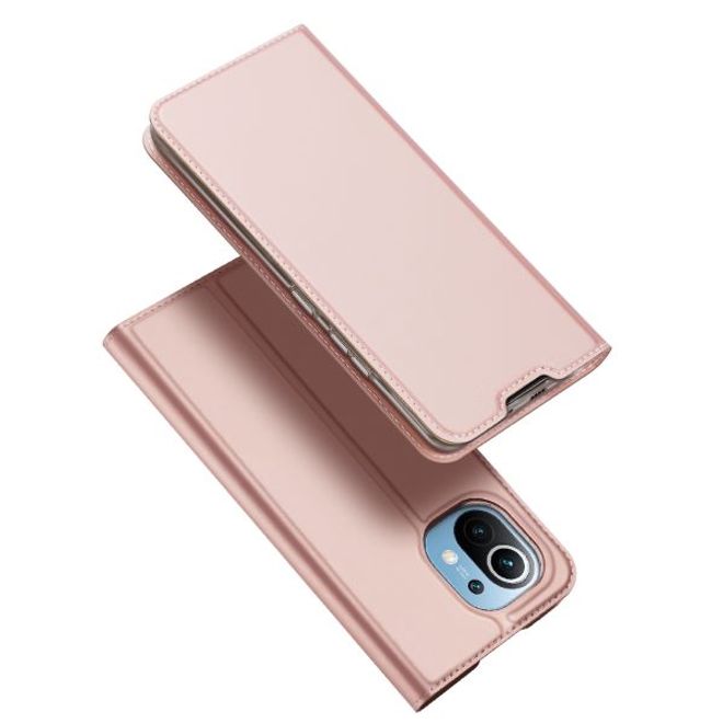 Dux Ducis - Xiaomi Mi 11 Hülle - Handy Bookcover - Skin Pro Series - rosegold
