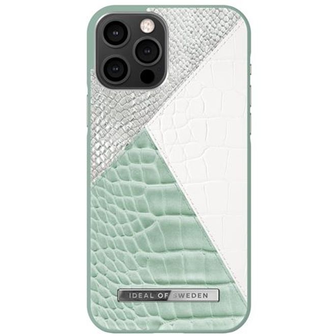 iDeal of Sweden - iPhone 12 / iPhone 12 Pro Hülle, Designer Case - Palladian Mint Snake