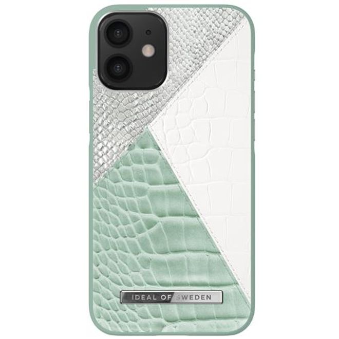 iDeal of Sweden - iPhone 12 mini Hülle, Designer Case - Palladian Mint Snake