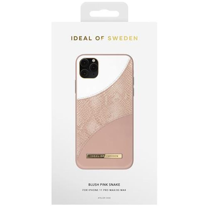 iDeal of Sweden - iPhone 11 Pro Max / XS Max Hülle - Atelier Case - Blush Pink Snake