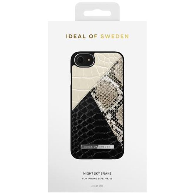 iDeal of Sweden - iPhone SE (2022) / SE (2020) / 8 / 7 / 6S / 6 Hülle, Designer Case - Night Sky Snake