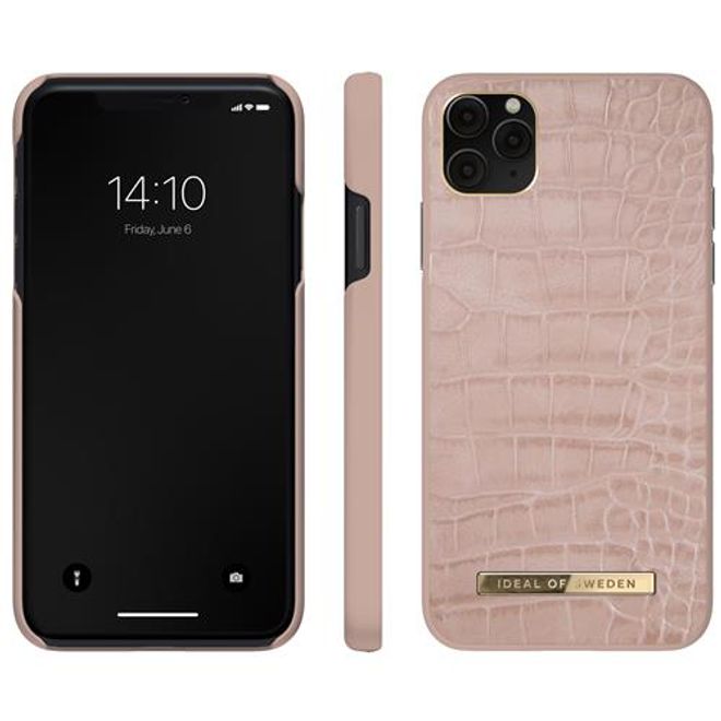 iDeal of Sweden - iPhone 11 Pro Max / XS Max Hülle - Atelier Case - Rose Croco