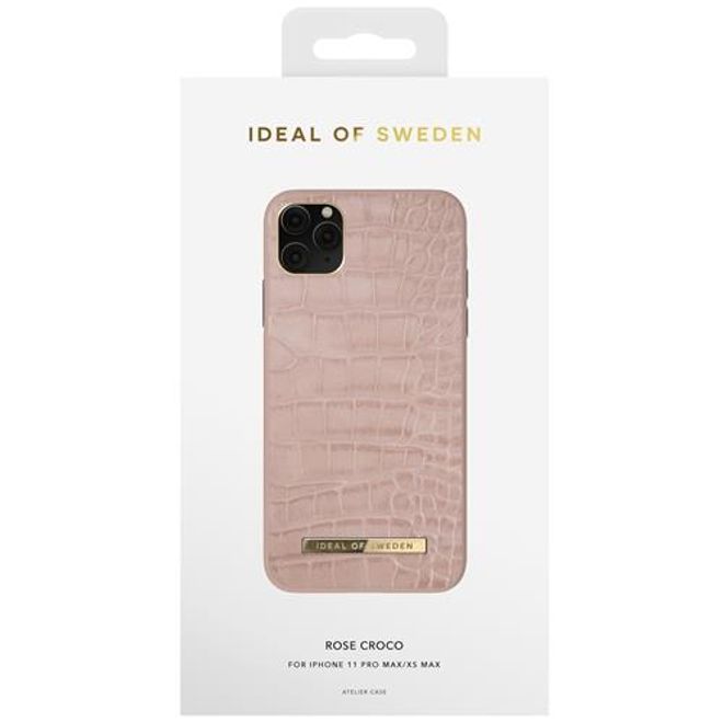 iDeal of Sweden - iPhone 11 Pro Max / XS Max Hülle - Atelier Case - Rose Croco