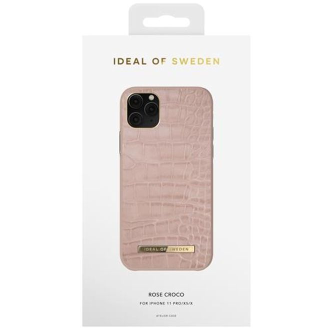 iDeal of Sweden - iPhone 11 Pro / XS / X Hülle - Atelier Case - Rose Croco