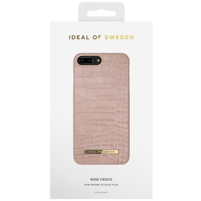 iDeal of Sweden - iPhone 8 Plus / 7 Plus / 6S Plus / 6 Plus Hülle - Atelier Case - Rose Croco