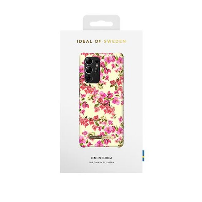 iDeal of Sweden - Samsung Galaxy S21 Ultra Hülle - Printed Case - Lemon Bloom
