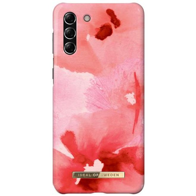 iDeal of Sweden - Samsung Galaxy S21+ Hülle - Printed Case - Coral Blush Floral