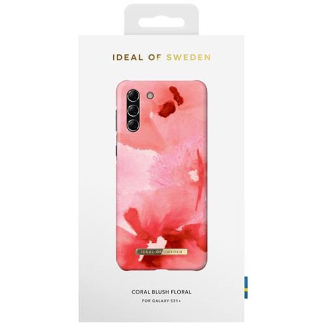 iDeal of Sweden - Samsung Galaxy S21+ Hülle - Printed Case - Coral Blush Floral