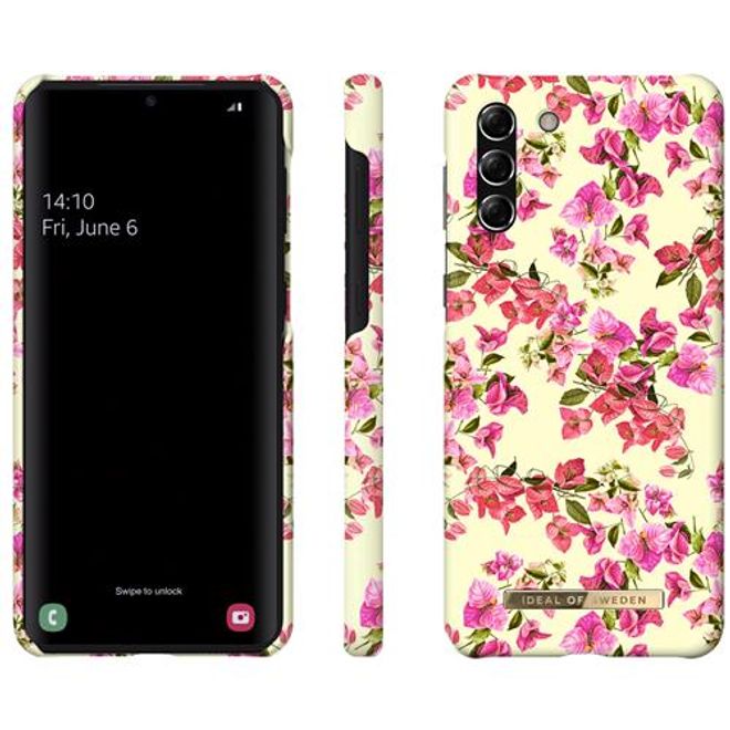 iDeal of Sweden - Samsung Galaxy S21+ Hülle - Printed Case - Lemon Bloom