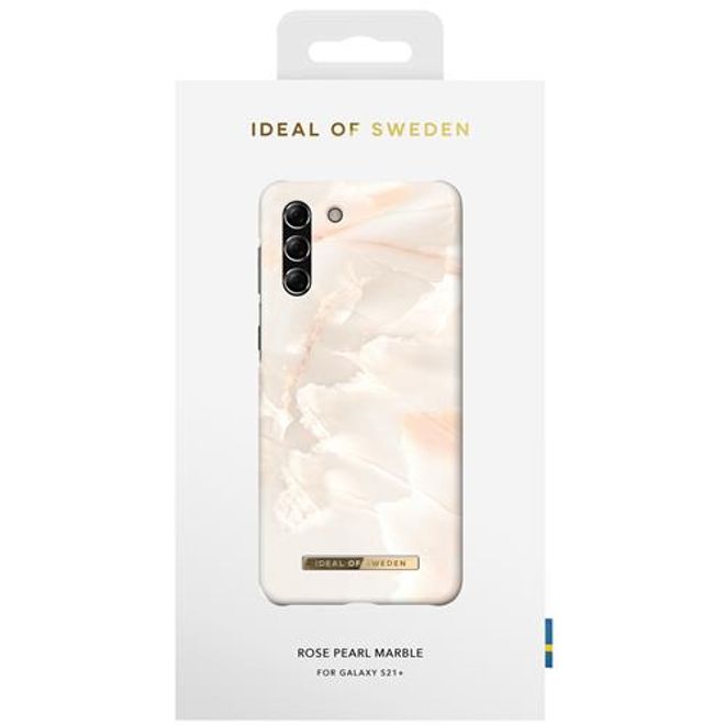 iDeal of Sweden - Samsung Galaxy S21+ Hülle - Printed Case - Rose Pearl Marble