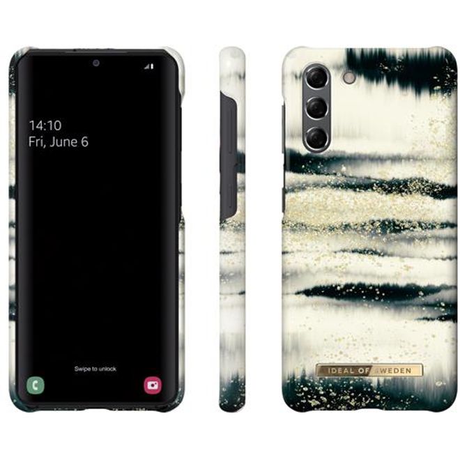 iDeal of Sweden - Samsung Galaxy S21 Hülle - Printed Case - Golden Tie Dye