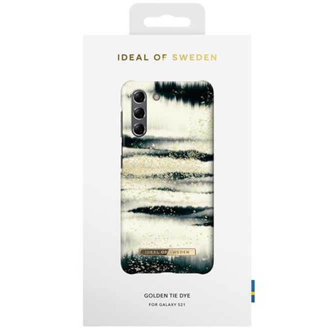 iDeal of Sweden - Samsung Galaxy S21 Hülle - Printed Case - Golden Tie Dye