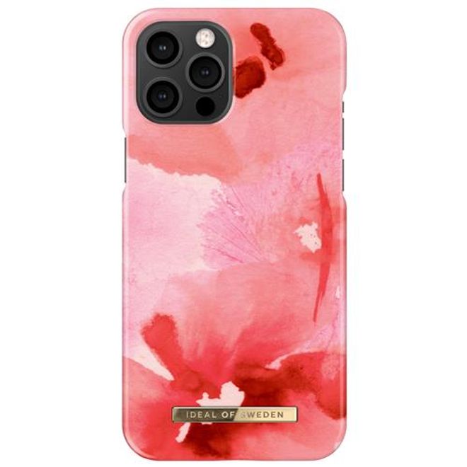 iDeal of Sweden - iPhone 12 Pro Max Hülle - Printed Case - Coral Blush Floral