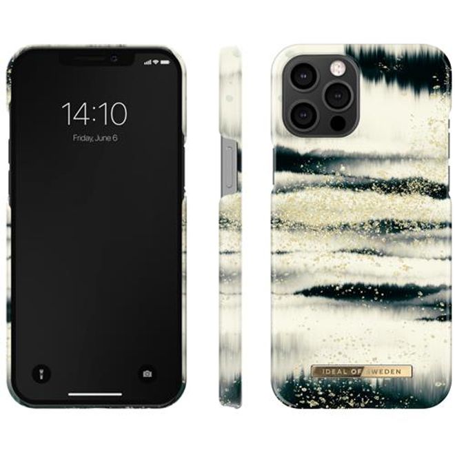 iDeal of Sweden - iPhone 12 Pro Max Hülle - Printed Case - Golden Tie Dye